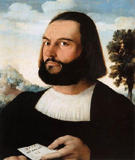 Jan van Scorel Portrait of a Man of Thirty oil painting picture